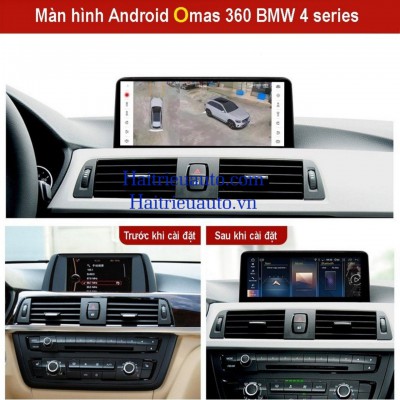 Màn hình android Omas 360 xe BMW 4 series