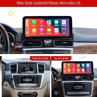 Màn hình android Omas xe merceddes GL