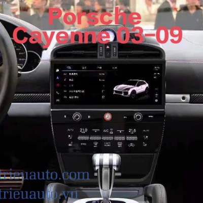 Màn hình android xe porsche cayenne 2003