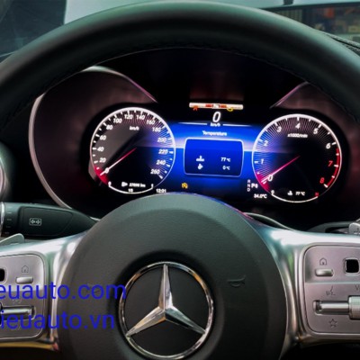 Nâng cấp đồng hồ điện tử xe Mercedes GLC