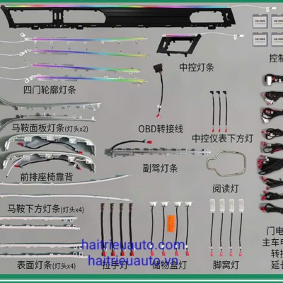 Led nội thất xe audi A6 2018-2022