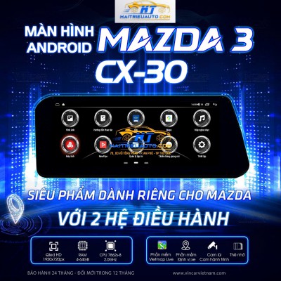 Màn hình android Vincar CX-30