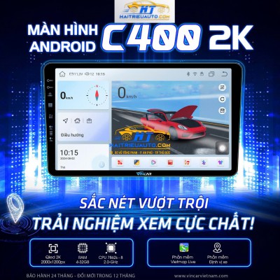 Màn hình android Vincar C400 2K
