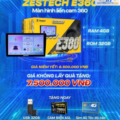 Màn hình android Zestech E360 