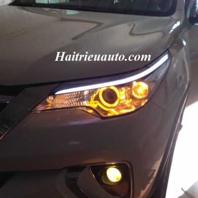Độ đèn led cho Fortuner 2017