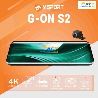 Camera h&agrave;nh tr&igrave;nh Msport G-ON S2