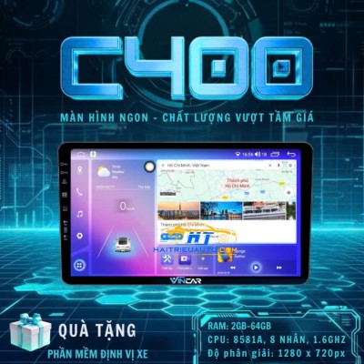 M&agrave;n h&igrave;nh android Vincar C400
