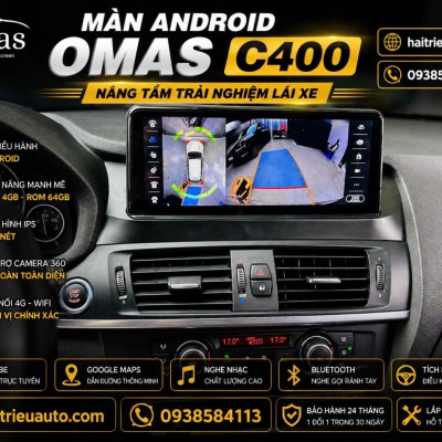 M&agrave;n h&igrave;nh android Omas C400 360 xe BMW X4