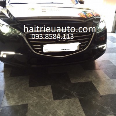 đèn led gầm theo xe mazda 3 2017