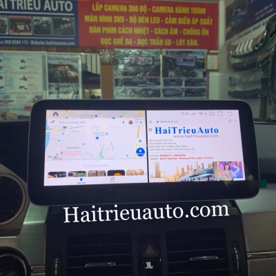 M&agrave;n h&igrave;nh android cho xe Mercedes GLK 2010