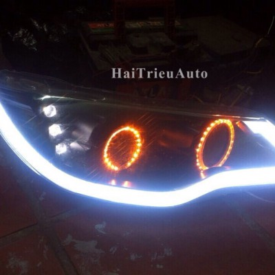 Độ bi xenon và led cho đèn pha honda civic