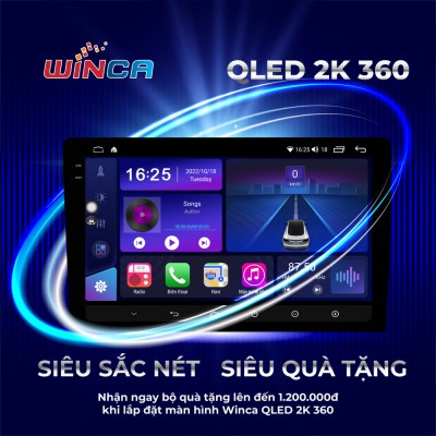 M&agrave;n h&igrave;nh android Winca S300+PRO QLED 2K 360