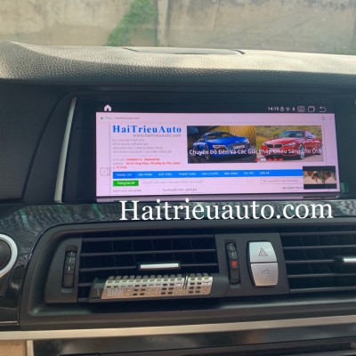 Màn hình android theo xe BMW 528i
