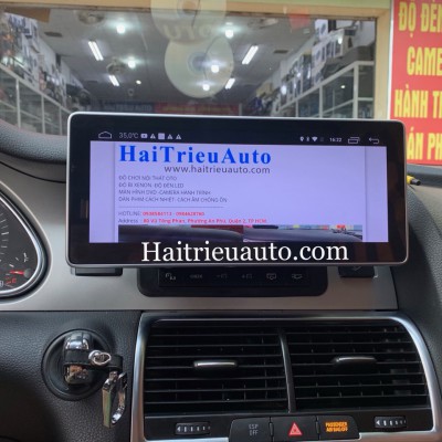 M&agrave;n h&igrave;nh android theo xe Audi Q7 2009