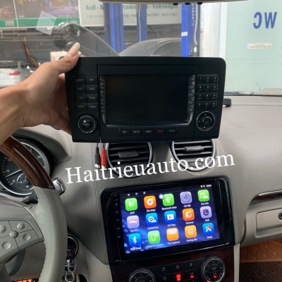 M&agrave;n h&igrave;nh android theo xe Mercedes GL