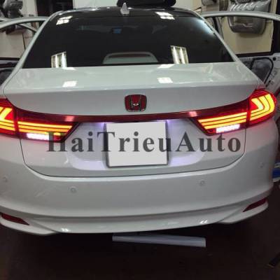 Đèn hậu độ mẫu 3 vạch cho xe honda city 2015