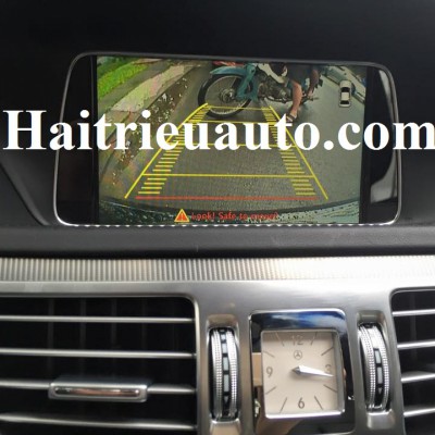 Lắp camera lùi cho Mercedes Benz E200 2015