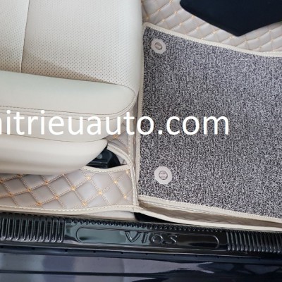 nẹp chống trầy phần nhựa xe  toyota vios 2018