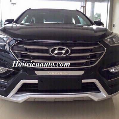 Ốp cản trước theo xe Hyundai Santafe