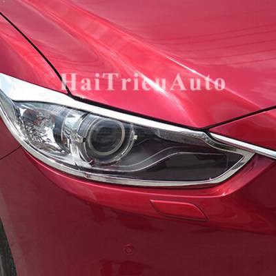 Viền đèn trước cho xe mazda 6