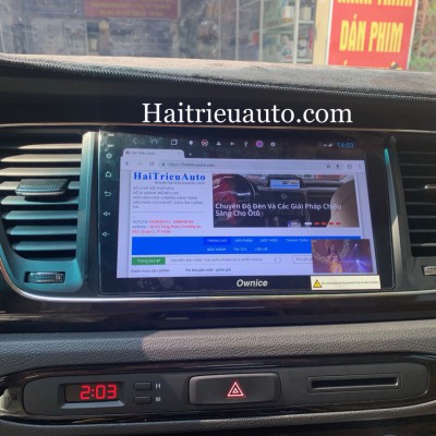 Màn hình android Ownice theo xe Kia Sedona