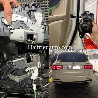 Cửa hít cho xe Mercedes GLC 300 2020