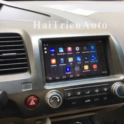M&agrave;n h&igrave;nh dvd android cho xe honda civic 2010