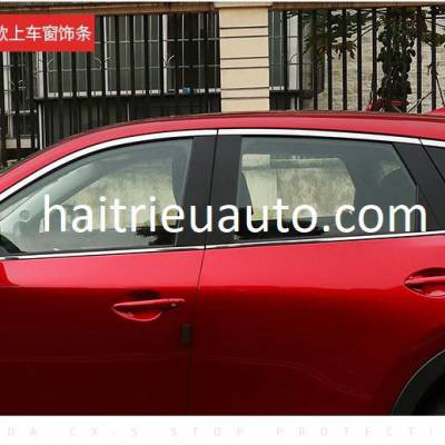 viền cong k&iacute;nh  xe mazda CX5 2018