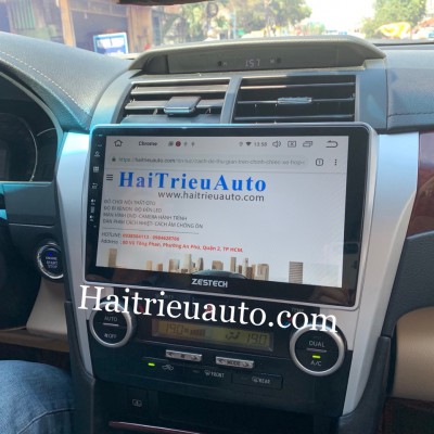 m&agrave;n h&igrave;nh android zestech theo xe camry