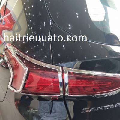 viền đèn sau xe huyndai santafe 2019