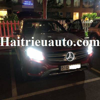 Logo c&oacute; đ&egrave;n led cho Mercedes GLC 250