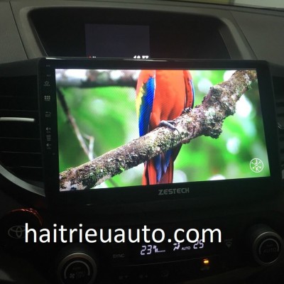 m&agrave;n h&igrave;nh android zestech theo xe honda CRV