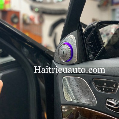 Loa treble xoay 3D Burmester cho xe Mercedes S450