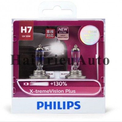 Bóng philips H7 tăng độ sáng