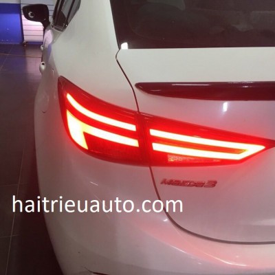 đ&egrave;n hậu mẫu audi mazda 3 