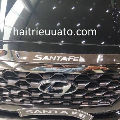 ốp mặt ca lăng xe Hyundai Santafe 2019