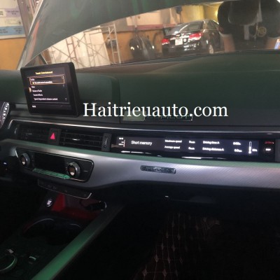 M&agrave;n h&igrave;nh hiện thị b&ecirc;n phụ xe Audi 