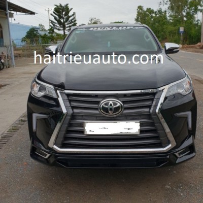 ốp cản trước fortuner lên lexus