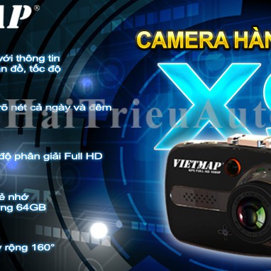 Camera h&agrave;nh tr&igrave;nh vietmap X9