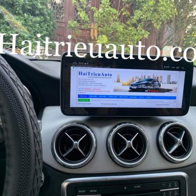 M&agrave;n h&igrave;nh android theo xe Mercedes CLA 200