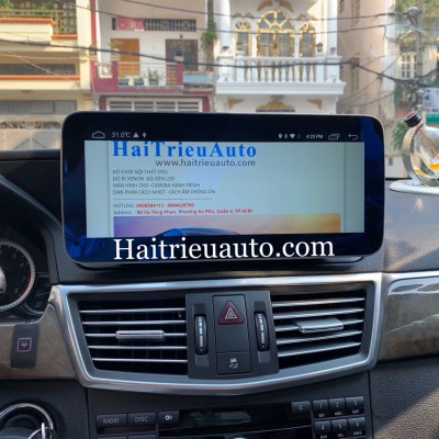 Màn hình android theo xe Mercedes E300