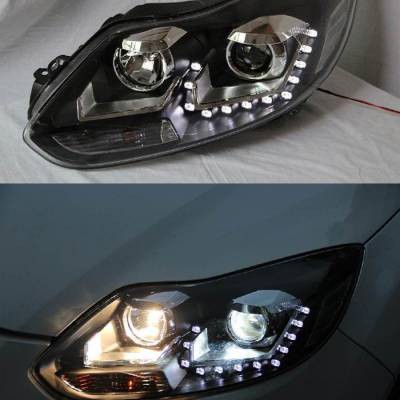 Đ&egrave;n pha độ nguy&ecirc;n bộ cho xe focus