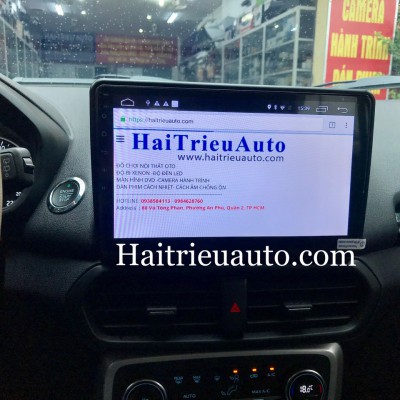 m&agrave;n h&igrave;nh android theo xe ecosport 2018