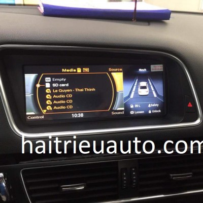 M&agrave;n h&igrave;nh android xe Audi Q5