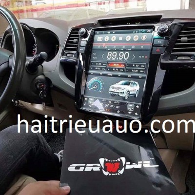 màn hình tesla xe fortuner 2012-2016