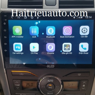 m&agrave;n h&igrave;nh android theo xe toyota altis