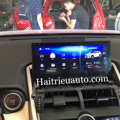M&agrave;n h&igrave;nh android xe Lexus NX200t
