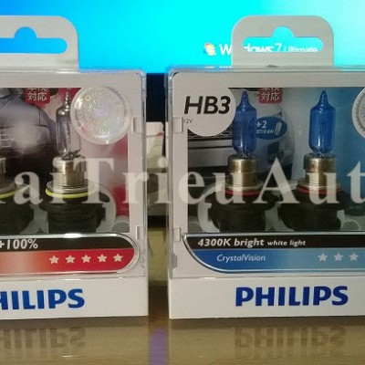 B&oacute;ng philips HB3 tăng độ s&aacute;ng
