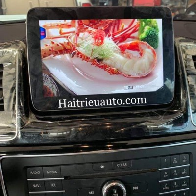 M&agrave;n h&igrave;nh android theo xe Mercedes GLS 