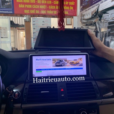 M&agrave;n h&igrave;nh android theo xe BMW X5